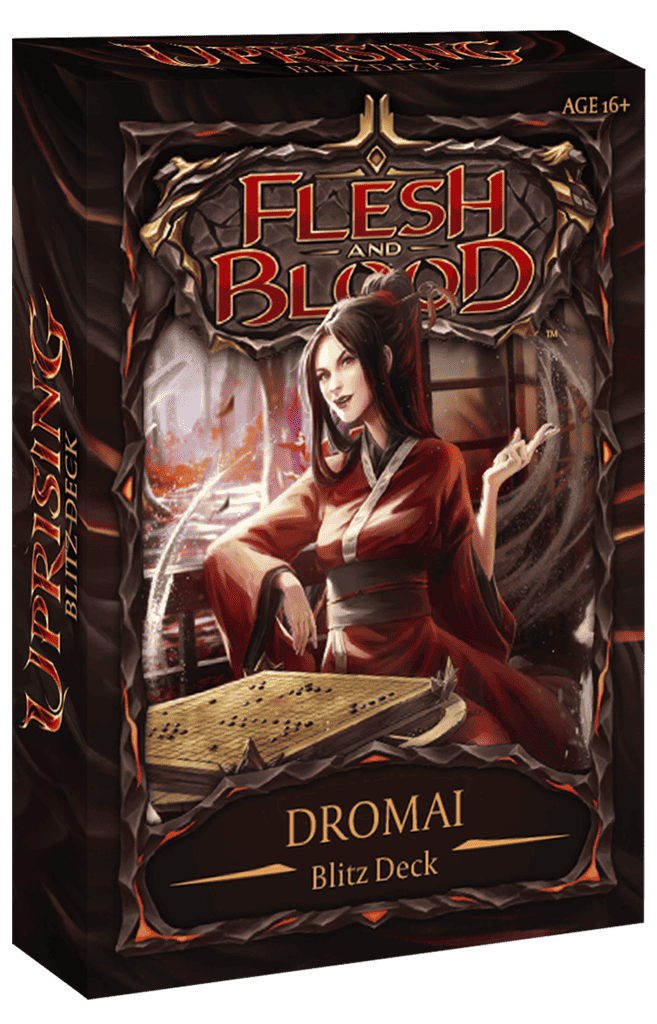 Flesh & Blood TCG - Uprising Blitz Deck Display (8 Decks) - EN