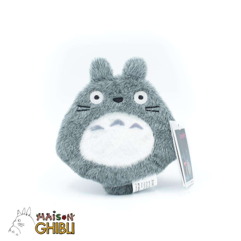 My Neighbor Totoro - Plush Coin Purse - Smiling Grey Totoro