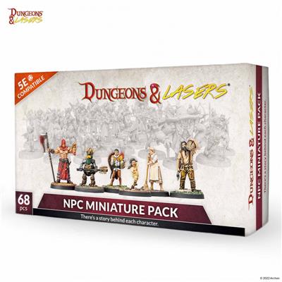 Dungeons & Lasers - NPC Miniature Pack - EN