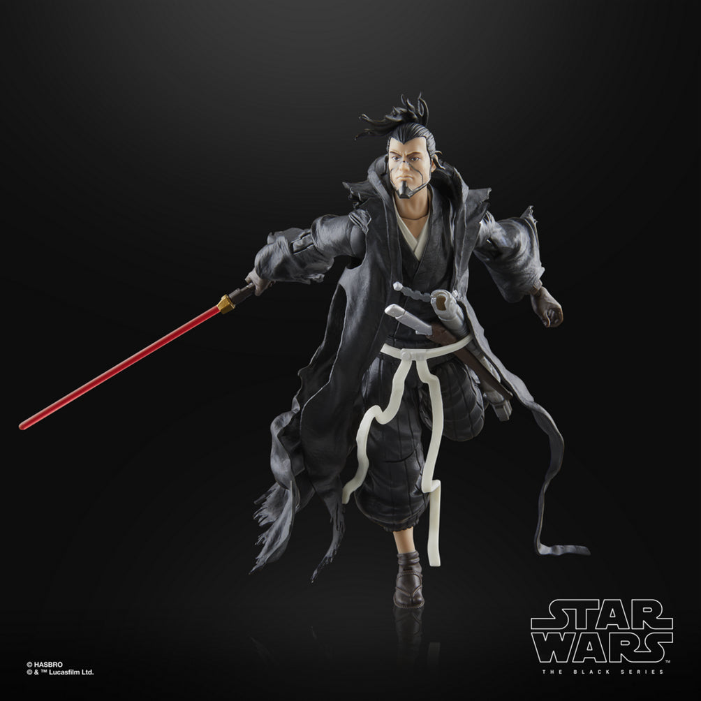Star Wars The Black Series The Ronin - Samurajfigur med hög detaljrikedom Hasbro