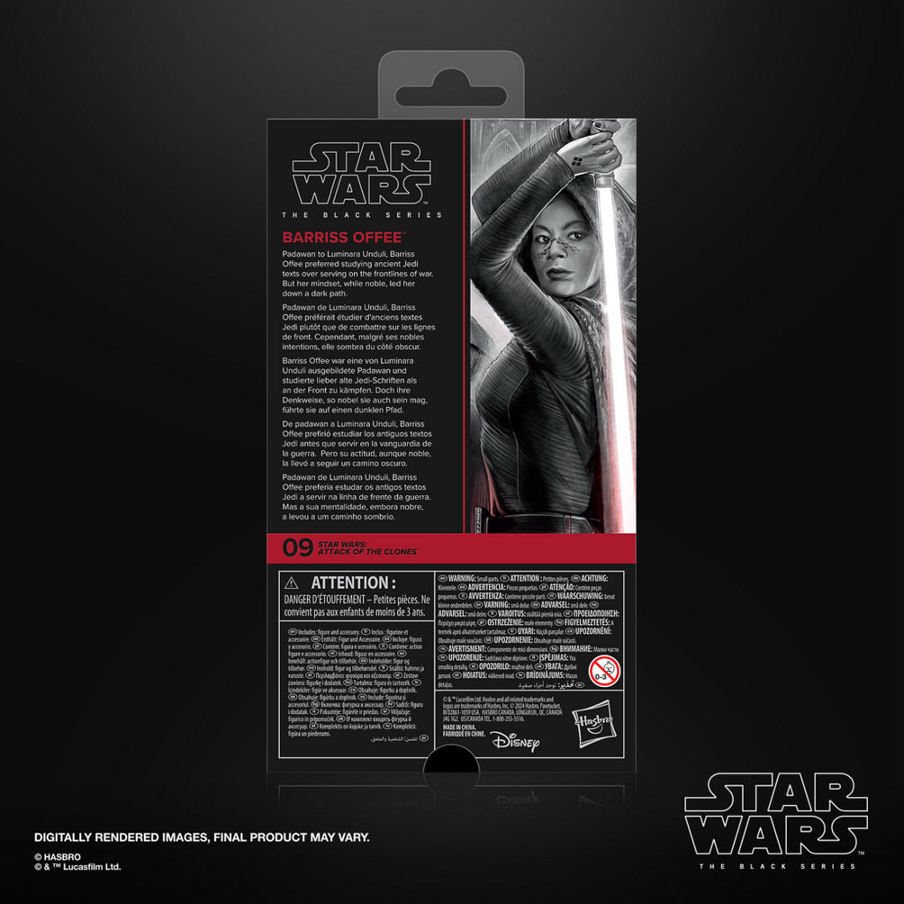 Star Wars The Black Series Barriss Offee - Samlarfigur Hasbro
