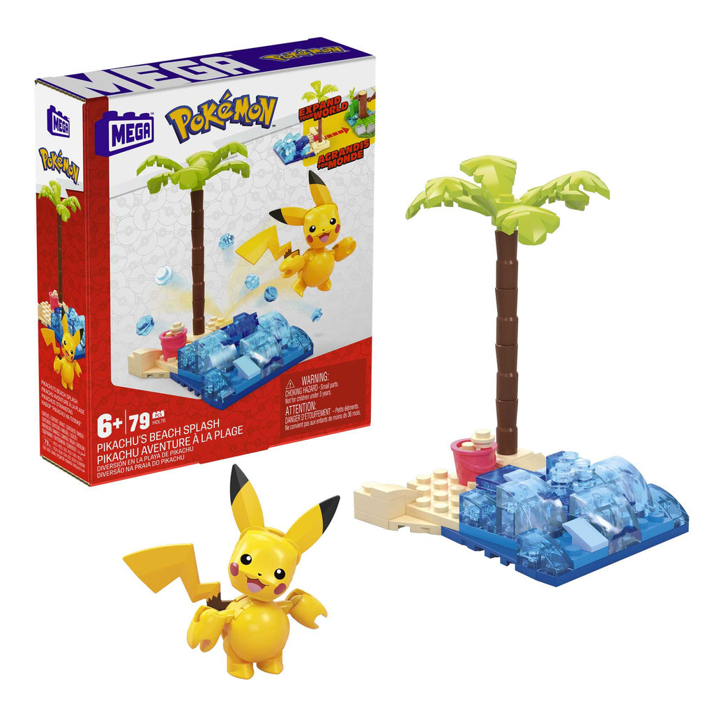 MEGA Pokémon - Äventyrsbyggare (CDU med 6 enheter)