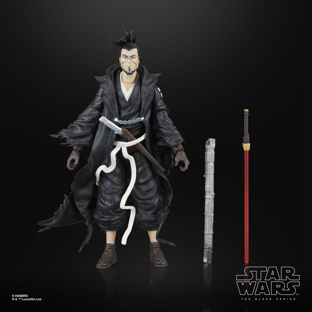Star Wars The Black Series The Ronin - Samurajfigur med hög detaljrikedom Hasbro
