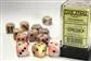 Chessex 16mm d6 Dice Block (12 Dice) - Festive Circus w/Black Chessex