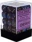 Chessex Gemini 12mm d6 Dice Blocks - Blue-Purple w/Gold (36 Dice) Chessex
