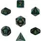 Chessex Scarab 7-Die Set - Jade med Guld Chessex