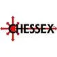 Chessex Scarab® Mini-Polyhedral Scarlet™/Gold 7-Die Set Chessex