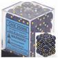 Chessex Speckled 12mm d6 Tärningar Block med Pips (36 Tärningar) - Twilight Chessex