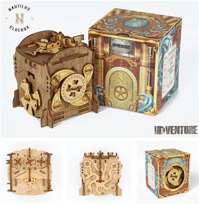 Cluebox - Escape Room i en Låda - Kapten Nemos Nautilus iDventure