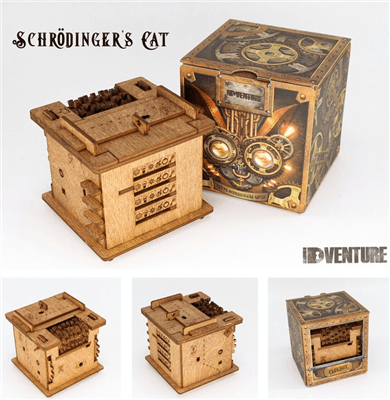 Cluebox - Escape Room i en Låda - Schrödingers Katt iDventure