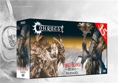 Conquest - Spires: First Blood Warband - EN Para Bellum Games