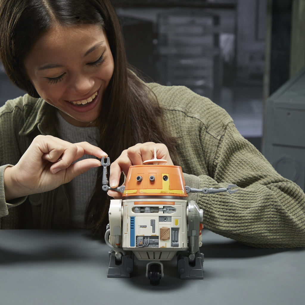 Star Wars Chatter Back Chopper Animatronic Hasbro