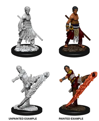 D&D Nolzur's Marvelous Miniatures - Manlig Halvtomtemunk WizKids/NECA