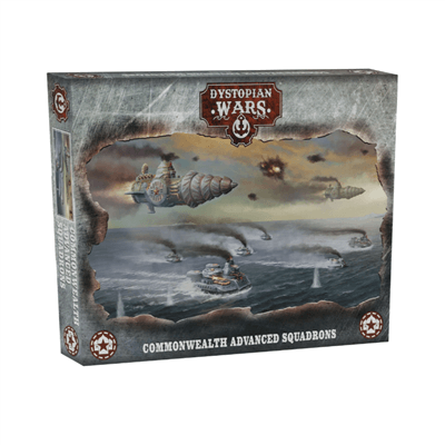 Dystopian Wars - Commonwealth Advanced Squadrons - EN Warcradle Studios