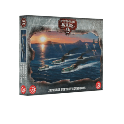 Dystopian Wars - Japanska Stödsquadrons Warcradle Studios