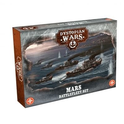 Dystopian Wars: Mars Battlefleet Set - EN Warcradle Studios
