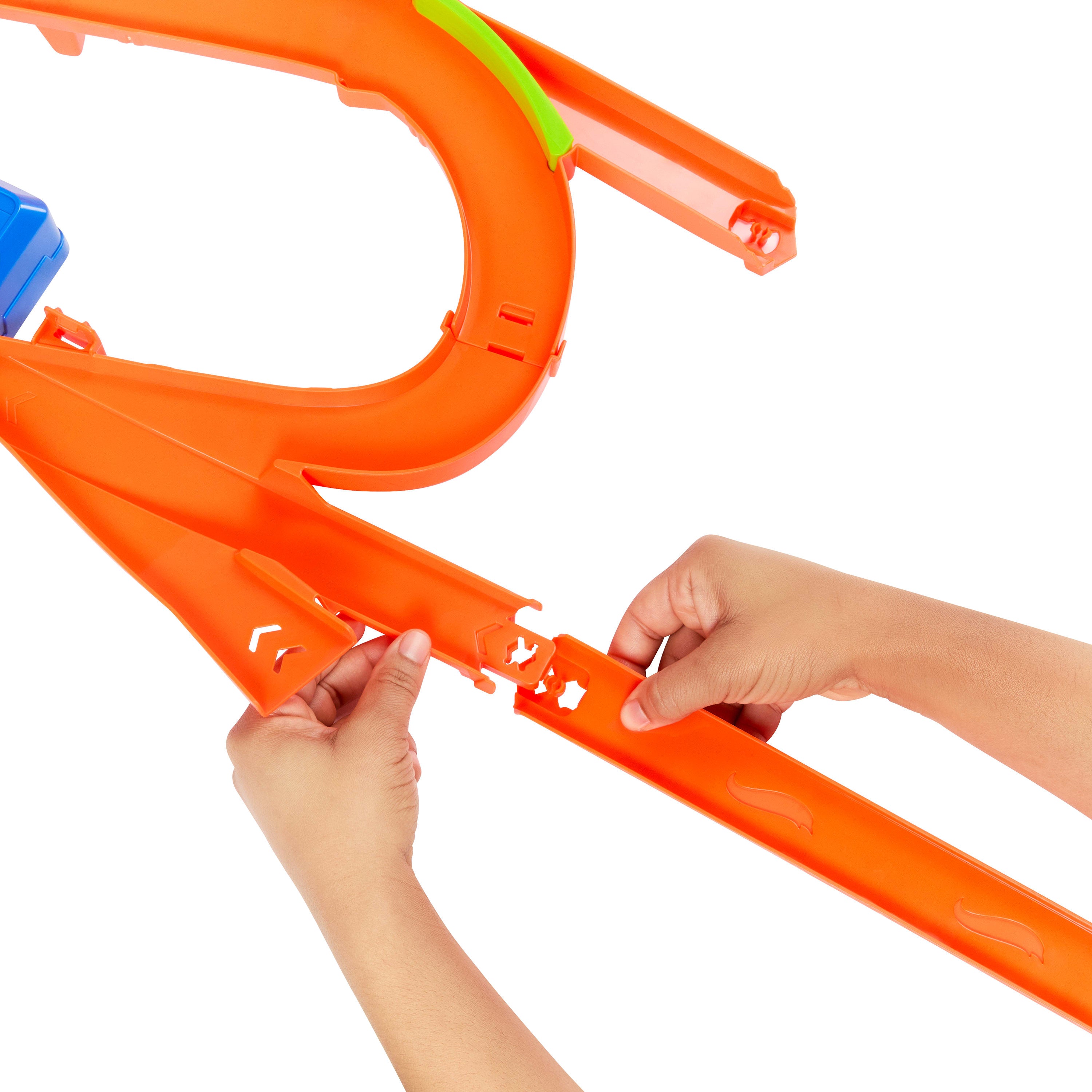 Hot Wheels - Stunt Tracks - Mid-Air Crash Playset