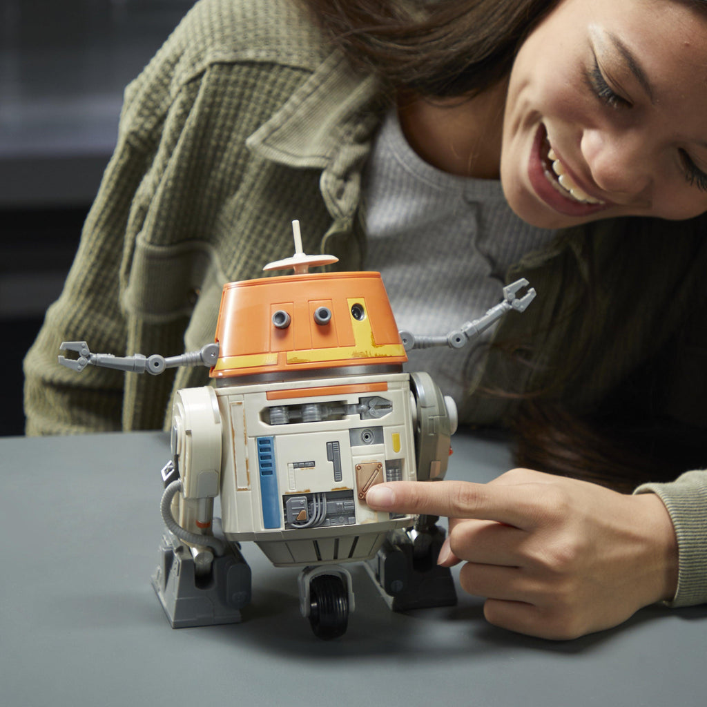 Star Wars Chatter Back Chopper Animatronic Hasbro