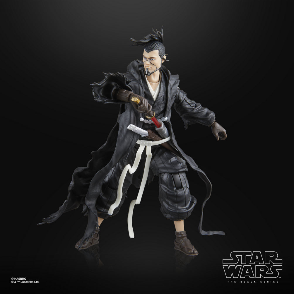 Star Wars The Black Series The Ronin - Samurajfigur med hög detaljrikedom Hasbro