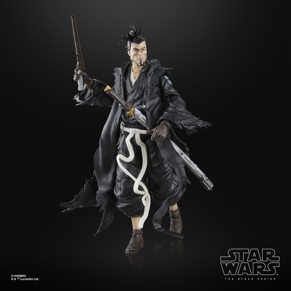 Star Wars The Black Series The Ronin - Samurajfigur med hög detaljrikedom Hasbro