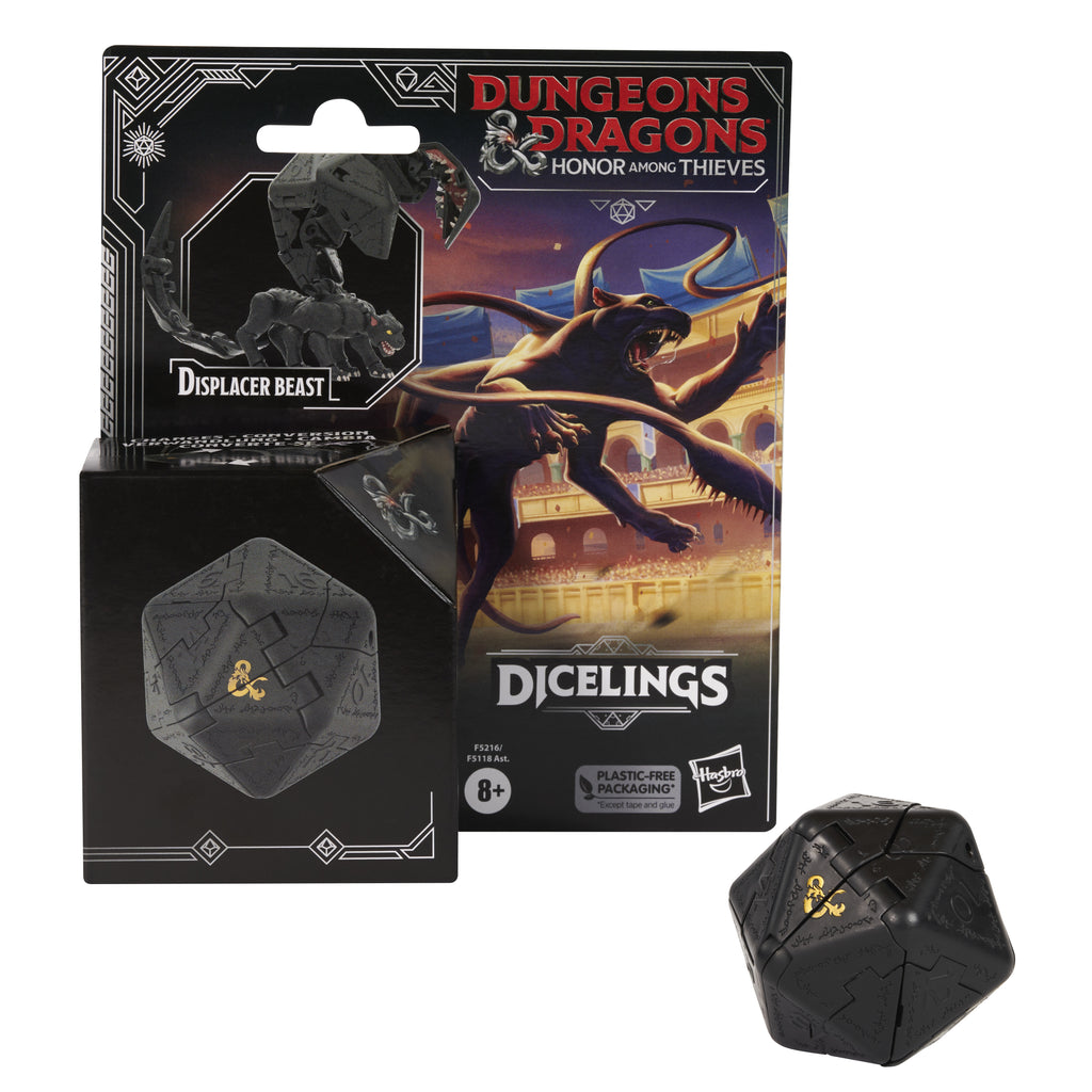 Dungeons & Dragons Honor Among Thieves D&D Dicelings Displacer Beast