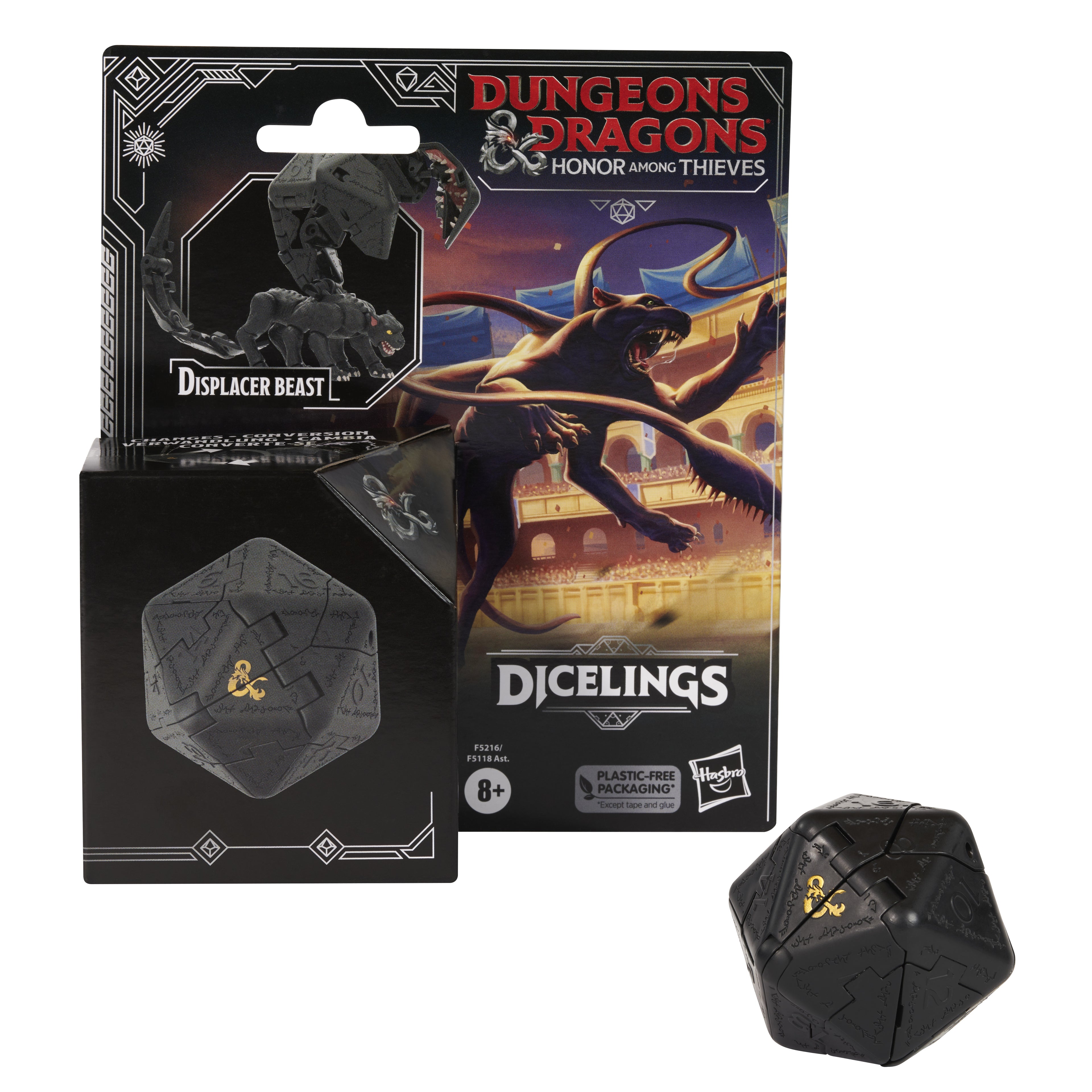 Dungeons & Dragons Honor Among Thieves D&D Dicelings Displacer Beast