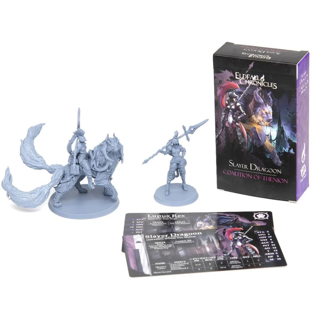 Eldfall Chronicles - Slayer Dragoon Miniatyrset Freecompany