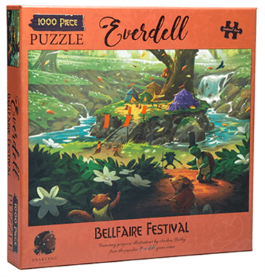Everdell 1000 Piece Pussel Bellfaire Festival