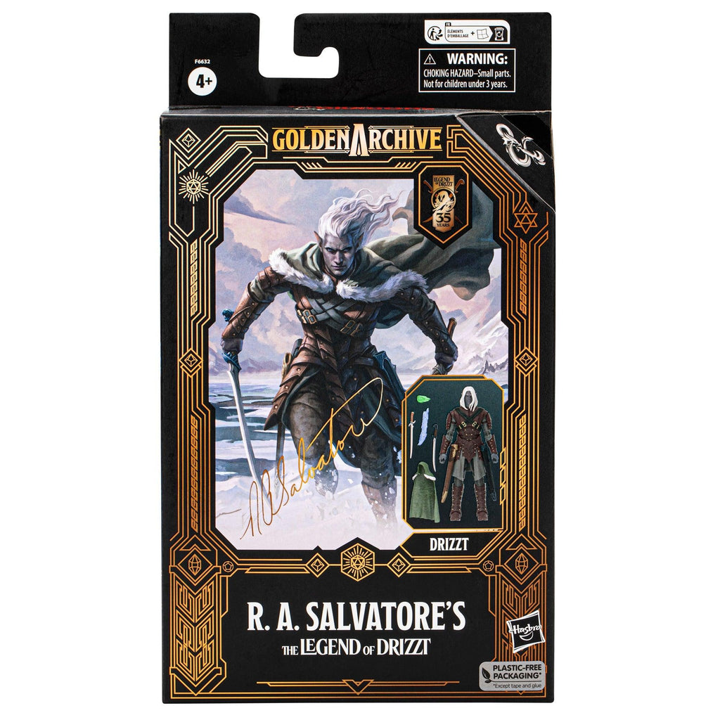 Dungeons & Dragons Golden Archive Drizzt Figur – 15 cm Hasbro