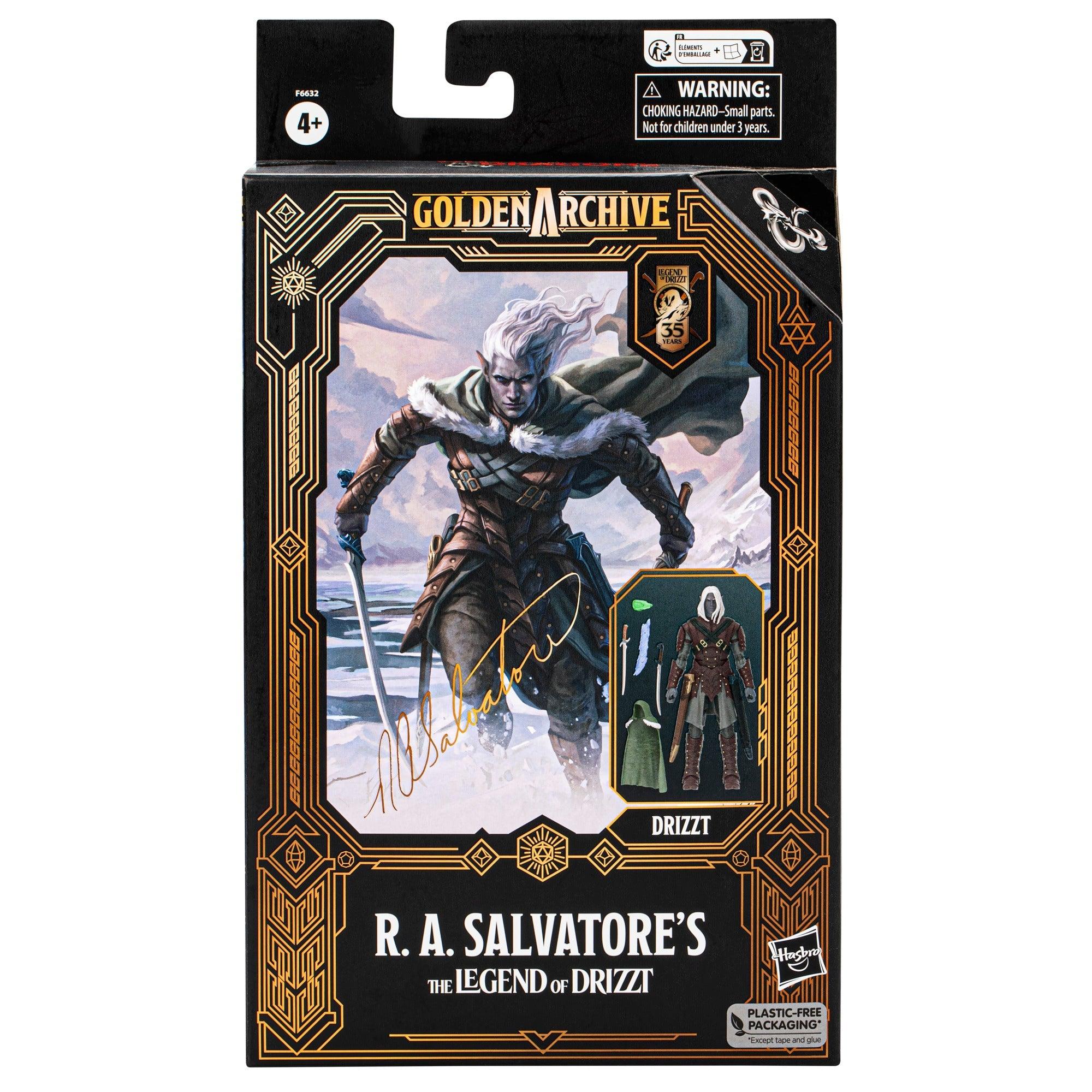 Dungeons & Dragons Golden Archive Drizzt Figur – 15 cm Hasbro