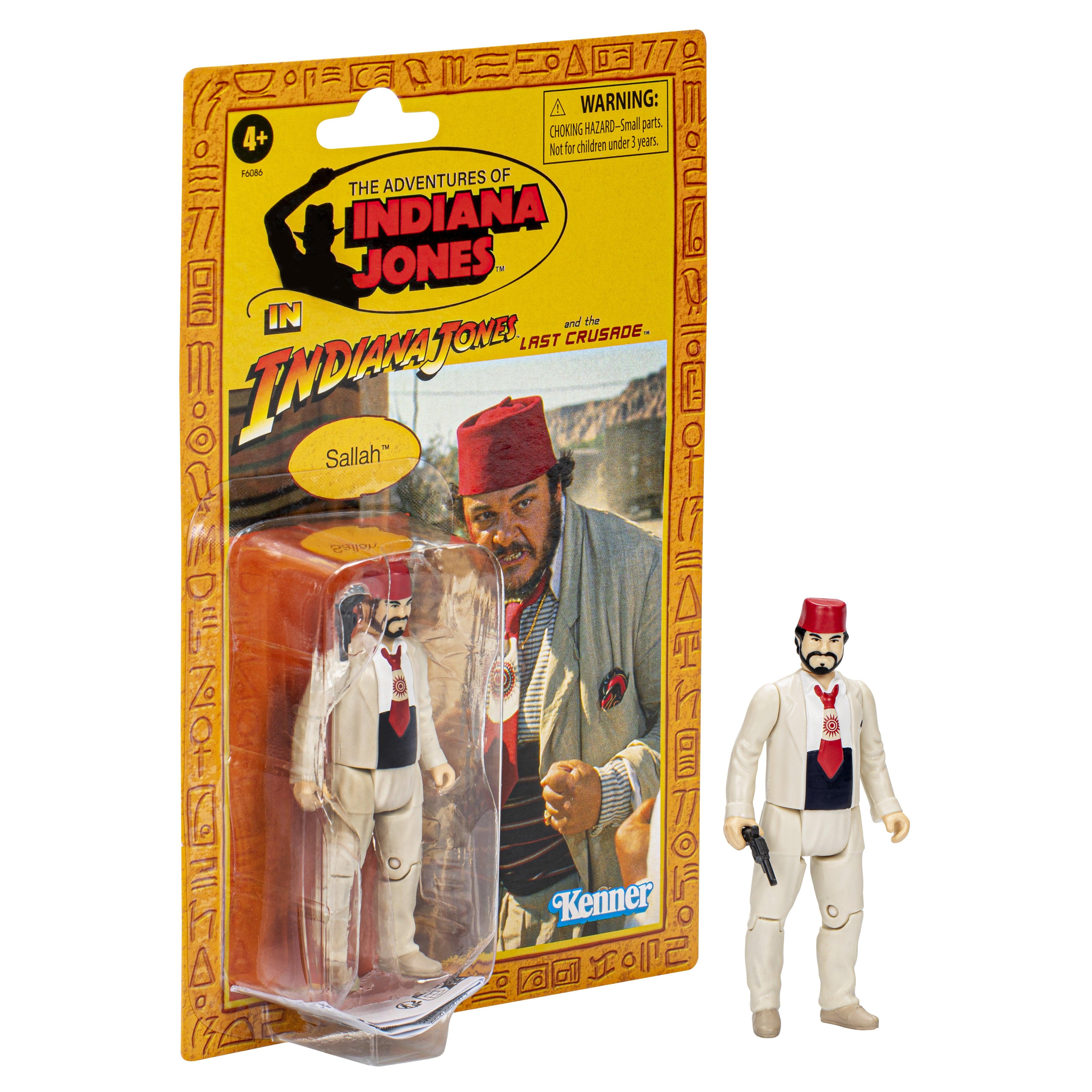 Indiana Jones Retro Collection Sallah Figur Hasbro