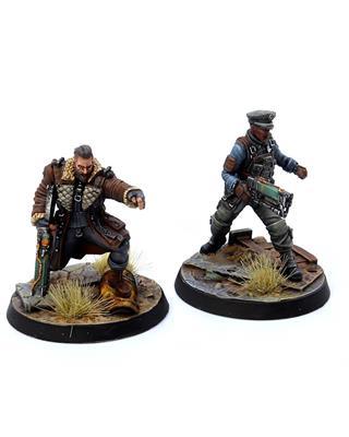 Fallout: Wasteland Warfare - Brotherhood of Steel: Elder Maxon & Capt Kells Modiphius Entertainment