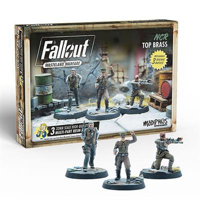 Fallout: Wasteland Warfare - NCR: Top Brass - EN Modiphius Entertainment