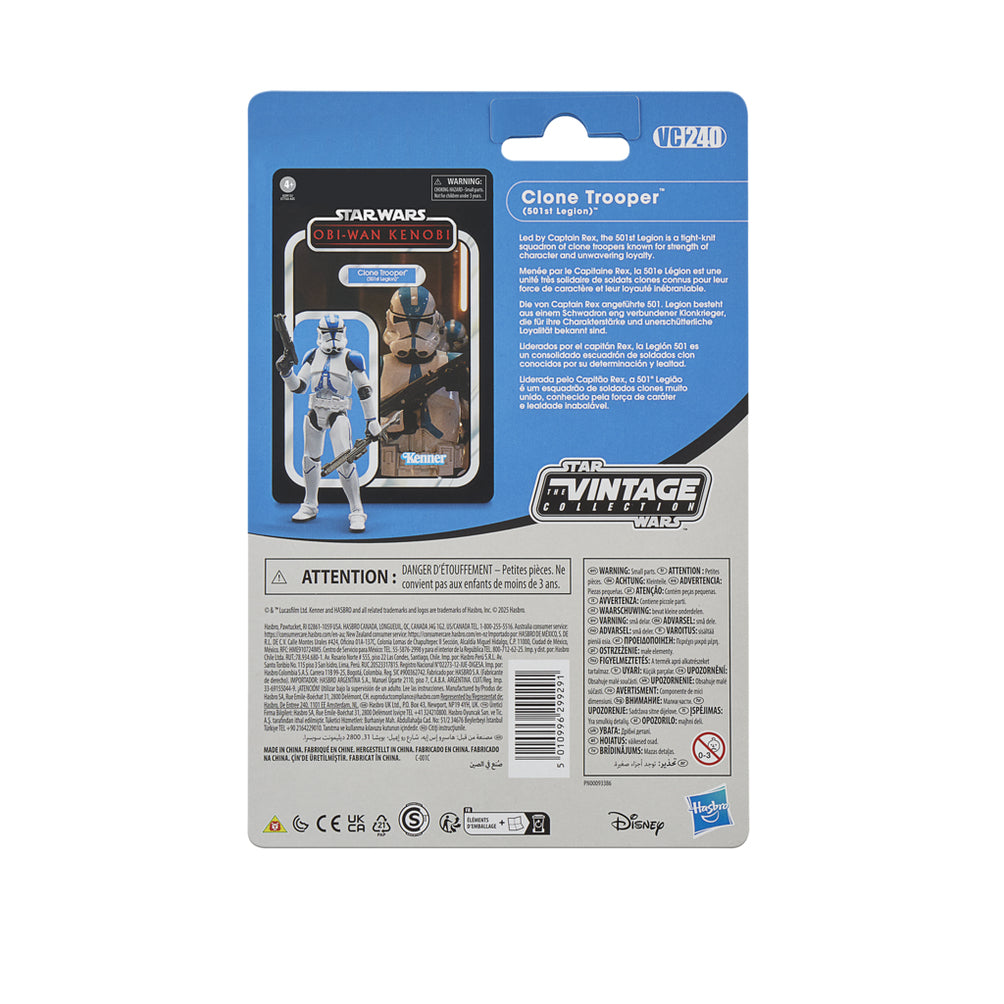 Star Wars The Vintage Collection Clone Trooper (501st Legion) Hasbro