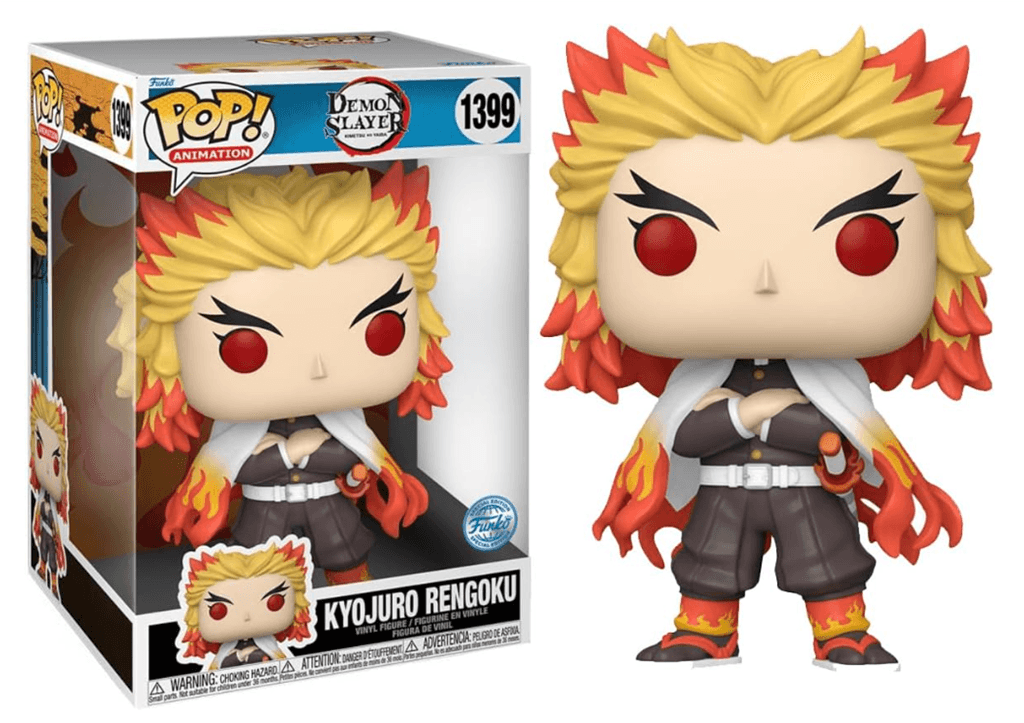 Funko POP Jumbo: Demon Slayer - Rengoku Funko