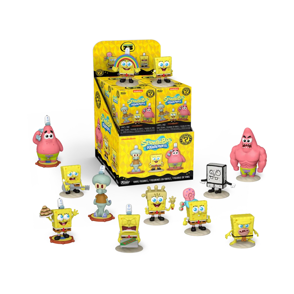 Funko POP Svampbob Fyrkant 25th - 12 PC PDQ Funko
