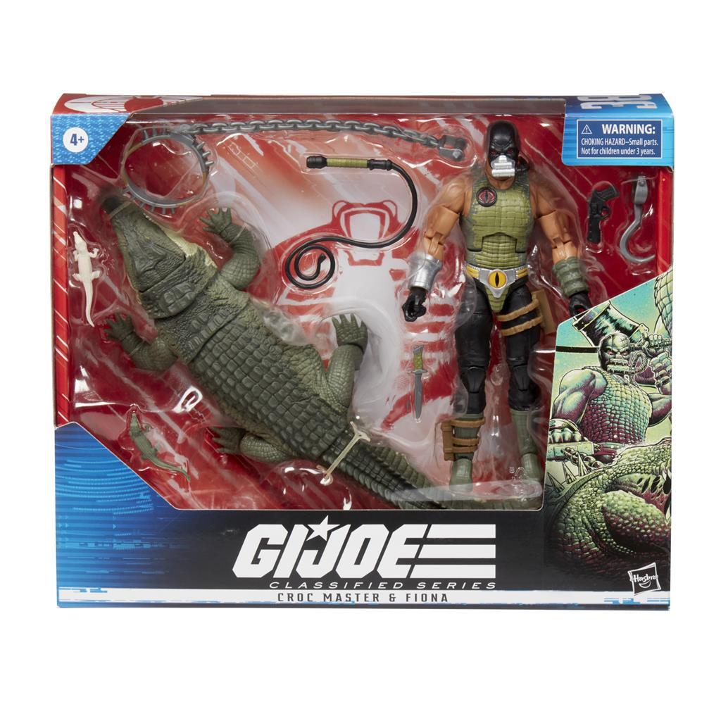 G.I. Joe Classified Series Croc Master & Fiona Actionfigur Hasbro