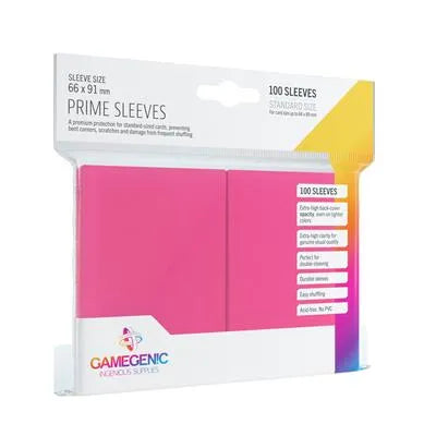 Gamegenic - Prime Sleeves Rosa (100 Sleeves) Gamegenic