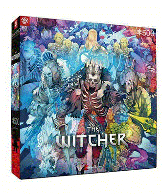 Gaming Pussel: The Witcher Monster Faction Pussel 500pcs