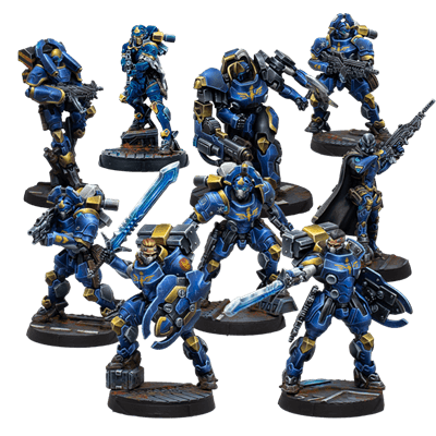 Infinity: O-12 Torchlight Brigade Action Pack Corvus Belli