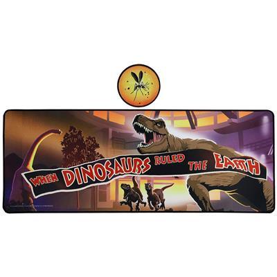 Jurassic Park XL Skrivbordsdyna och Glasunderlägg Set Fanattik