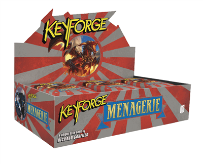 KeyForge: Menagerie Deck Display (12 Decks) - EN Ghost Galaxy