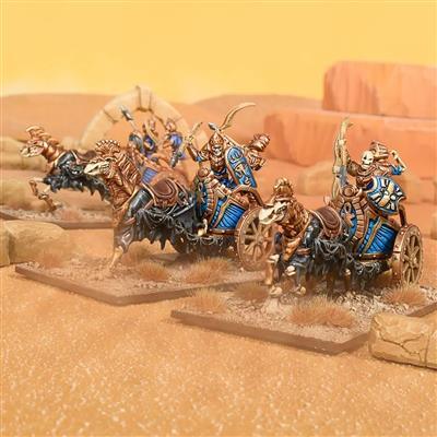 Kings of War - Empire of Dust: Revenant Chariots Regiment Mantic Games