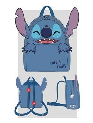 Lilo & Stitch - Söt Stitch - Mini Ryggsäck Difuzed