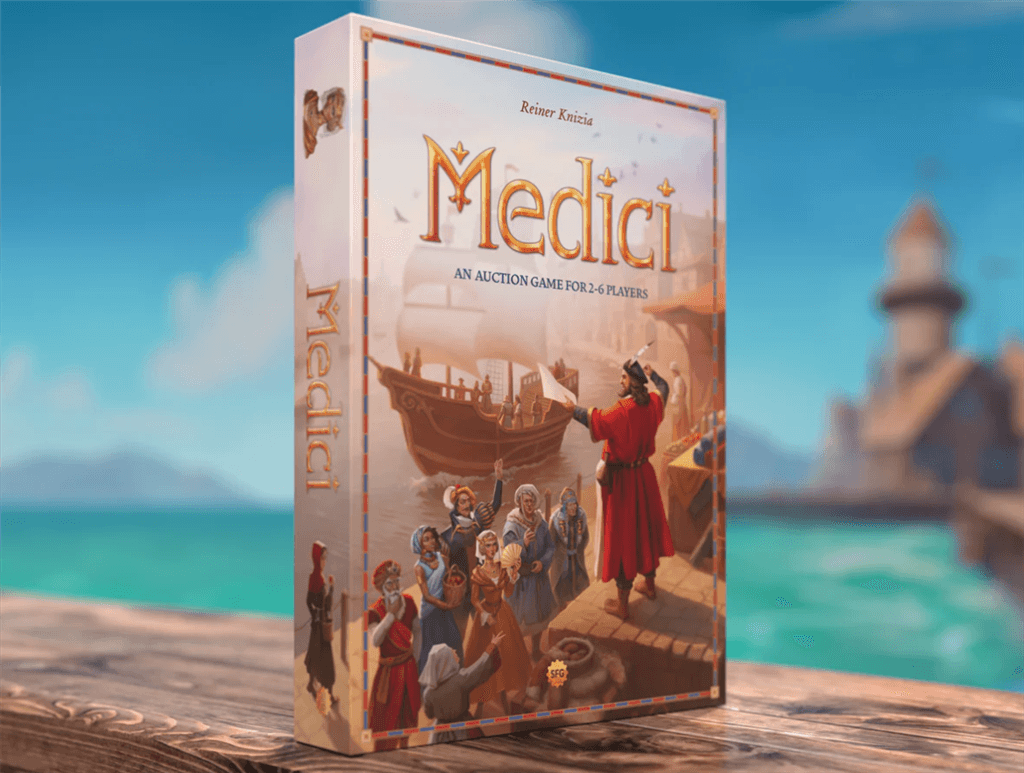 Medici - Auktionsbrädspel för 2-6 spelare Steamforged Games