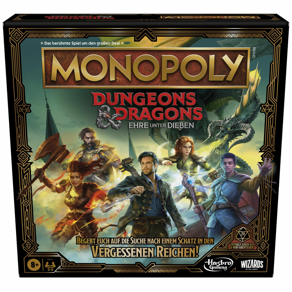 Monopoly Dungeons & Dragons: Honor Among Thieves Hasbro