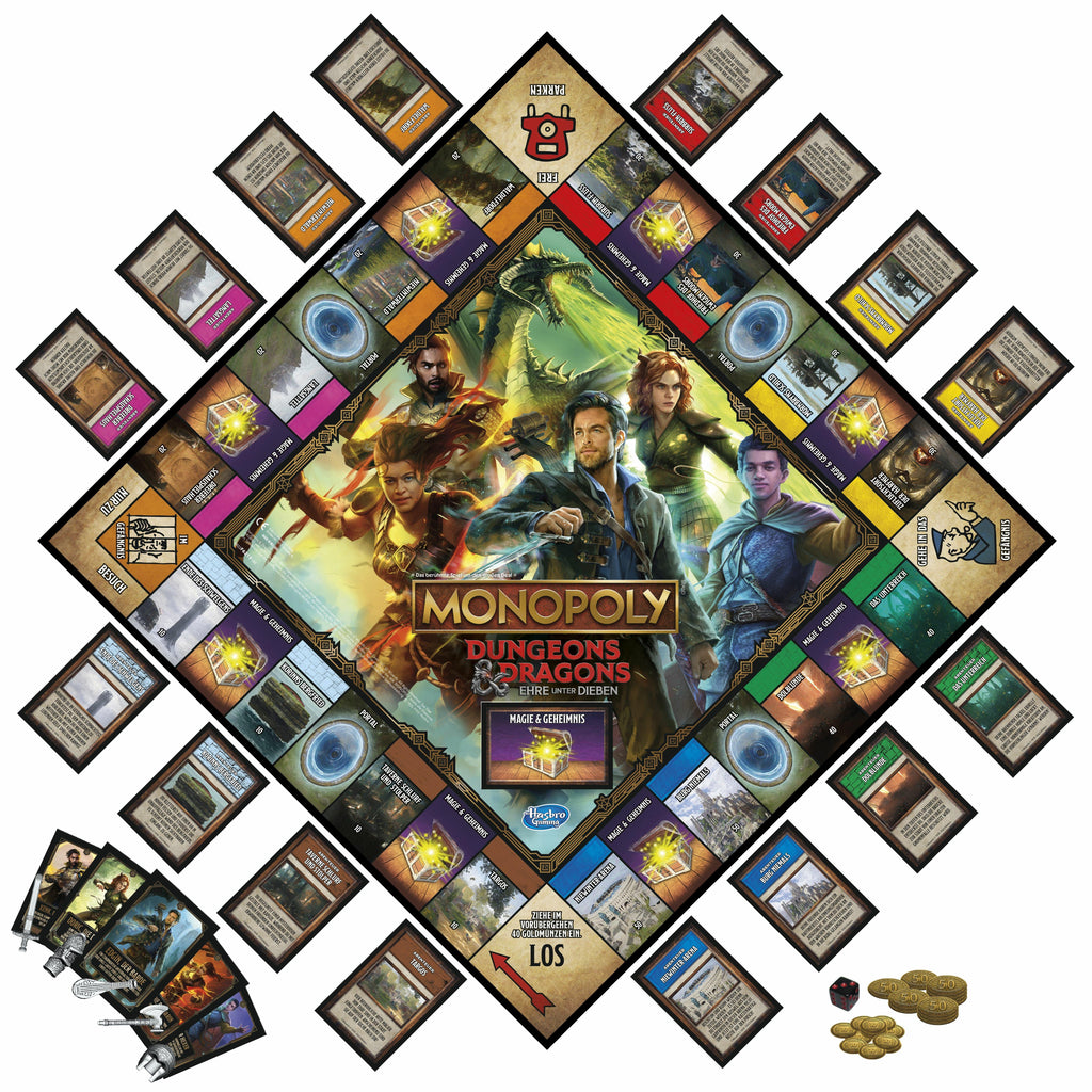 Monopoly Dungeons & Dragons: Honor Among Thieves Hasbro