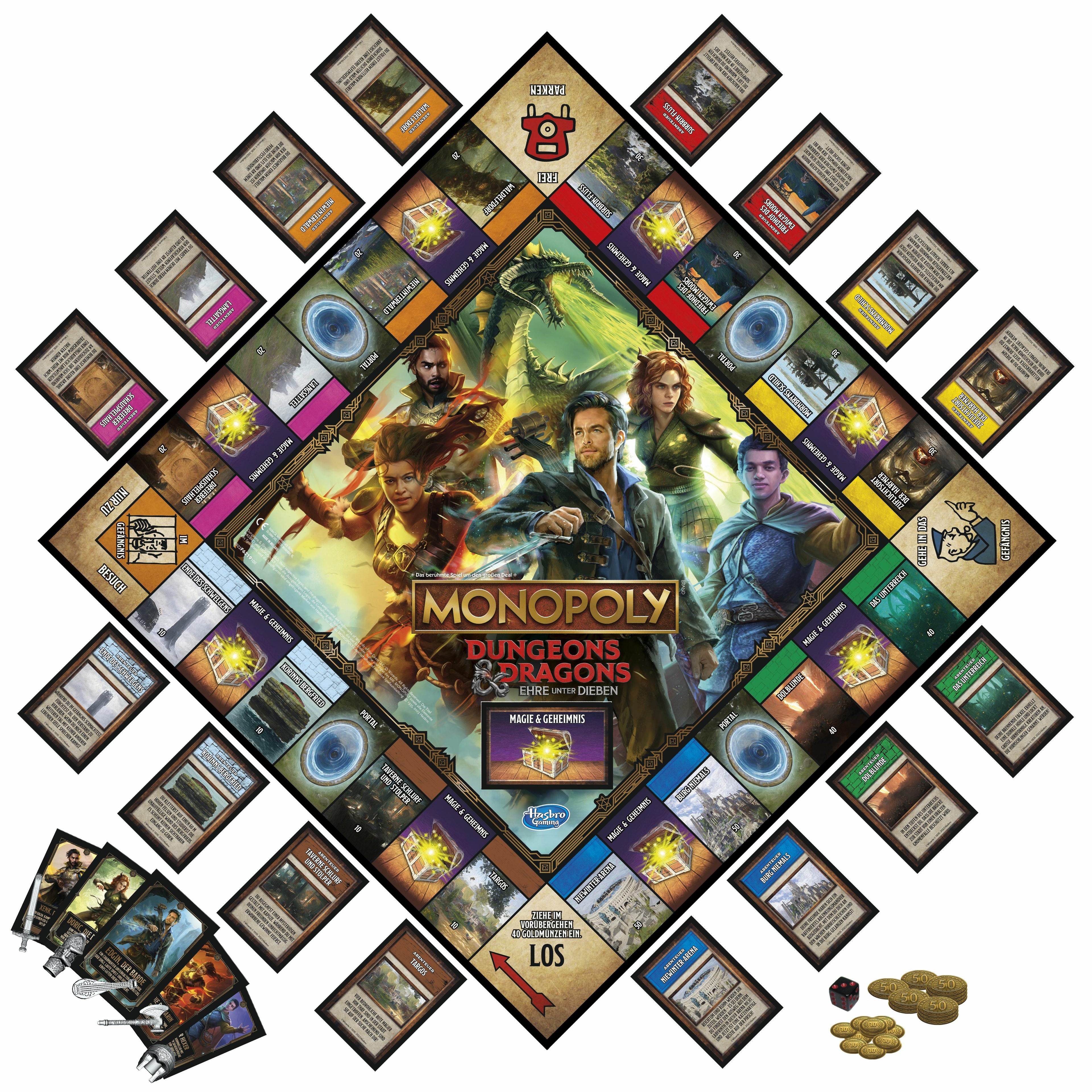 Monopoly Dungeons & Dragons: Honor Among Thieves Hasbro