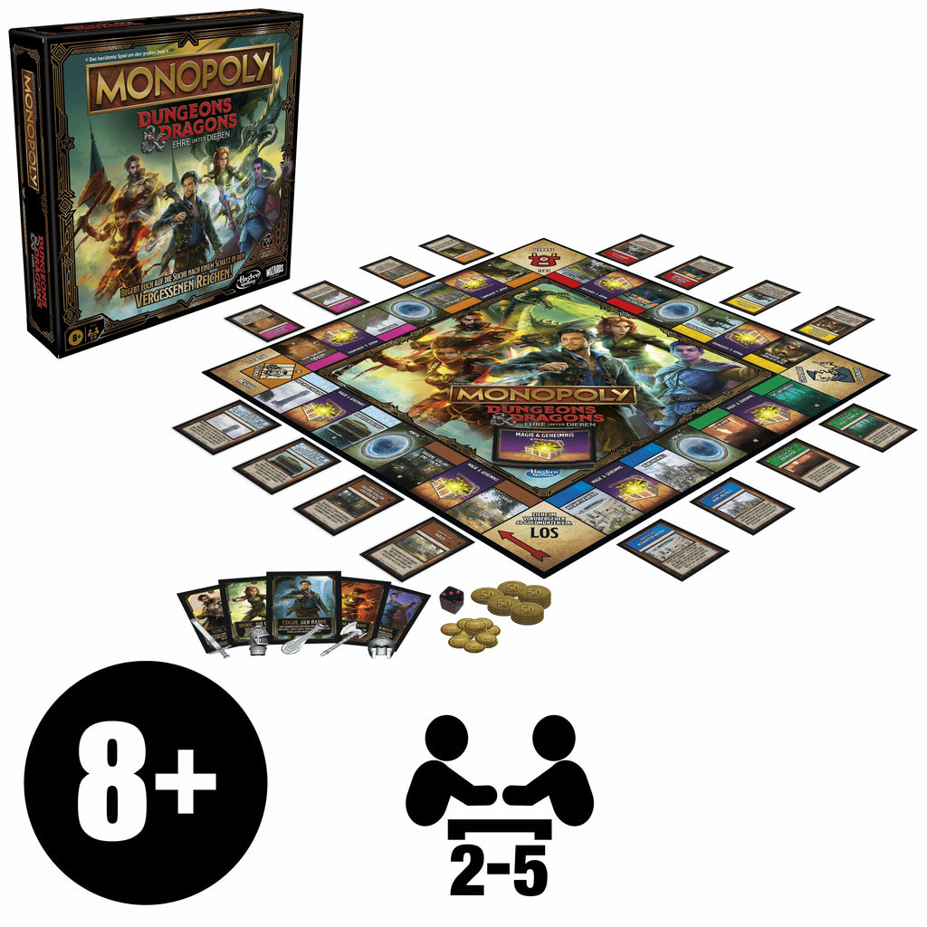 Monopoly Dungeons & Dragons: Honor Among Thieves Hasbro