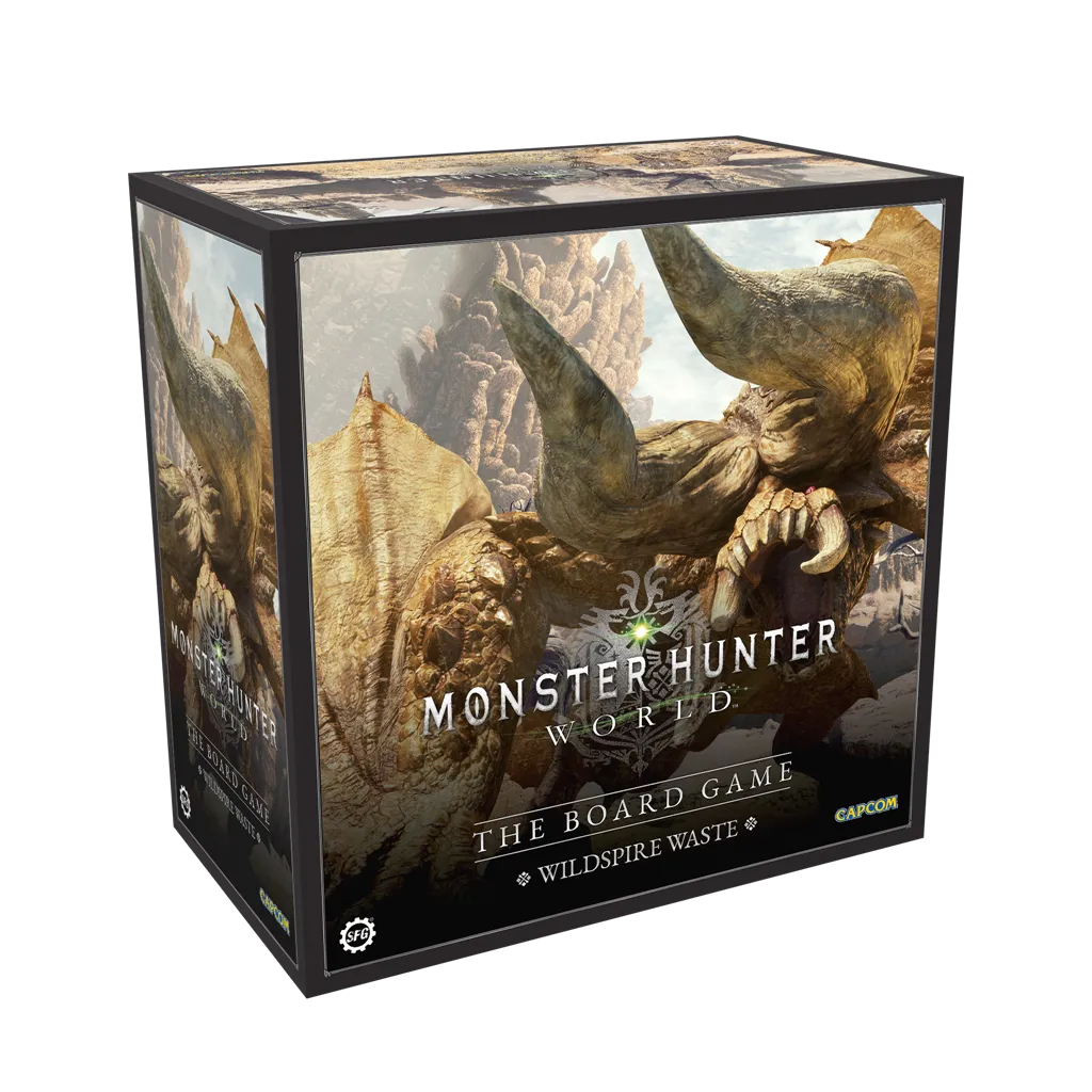 Monster Hunter World Brädspel - Wildspire Waste Core Game Steamforged Games